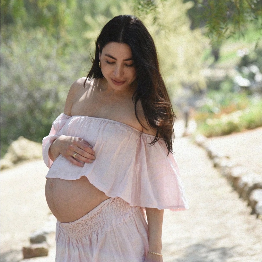 Beachwood Baby Coco top // blush.